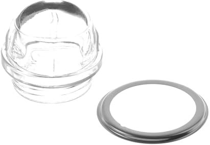 sparefixd Adecuado para cubierta de lente de cristal para bombilla de horno Bosch