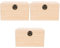 ULTECHNOVO 3Er-Box Tee Holzkiste Tee Aufbewahrungskiste Teebeutel Wirklich Abschlag aufbewahrungskorb Tee-Aufbewahrungsorganisator Küchenorganizer aus Holz Eisen Beige