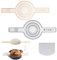 2 PCS Silicone Bread Sling with Oval Scraper, Anti-Stick Sourdough Silicone Bread Mat, Reusable Heat Resistant Baking Sheets Liner for Bread Making