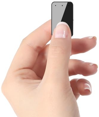 Mini Voice Recorder - Small Digital Audio Recorder with Playback - 300 Hours Recording Capacity - 45 Hours Battery Life - Portable Magnetic Voice Recorder for Lectures, Meetings, College & Work