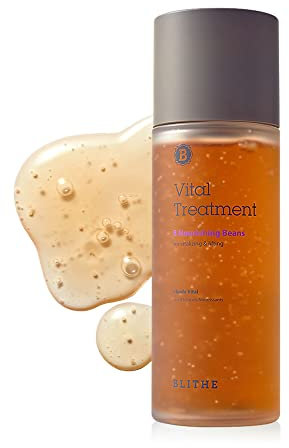 BLITHE Vital Treatment 8 Nourishing Beans Anti Aging Essence Toner - Mineralreiches Gesichtswasser Serum zur Straffung feine Linien & Falten Korean Skincare, Koreanische Kosmetik für reife Haut 150ml