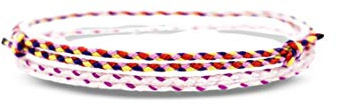 Made by Nami Surfer Enkelarmband, set med 2 för herrar och damer, tunn enkelarmband, boho, hippie, etniskt, handgjorda accessoarer för strandfest, vattentätt och justerbart, Ajustable hasta la talla