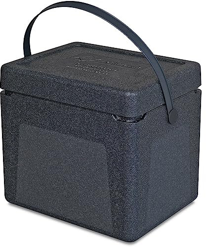 Thermobox/Kühlbox/Transport- und Isolierbox, Inhalt 33 Liter, Clip schwarz