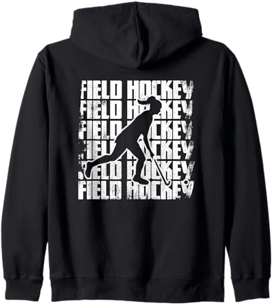 Jugador divertido de hockey sobre hierba Sudadera con Capucha