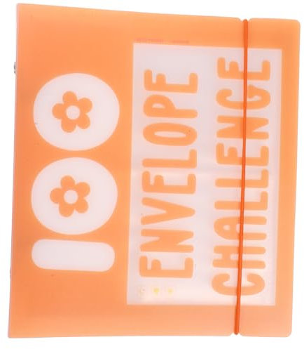 DIYEAH Ordner Für Finanzielle Ziele 100-tage-challenge Zum Geldsparen Haushaltsbuch Mit Geldumschlägen Für Zuhause