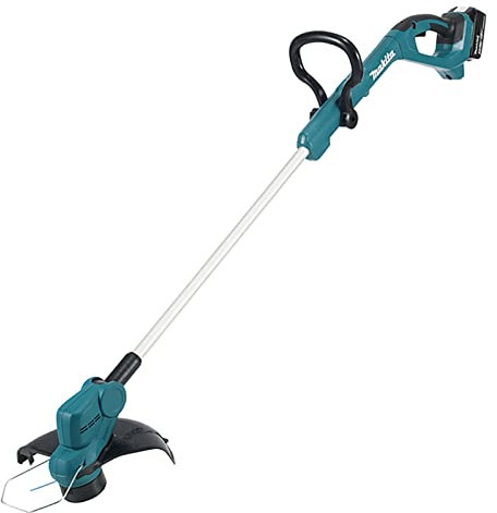 Makita DUR193RT 18V Li-ion LXT Line Trimmer completo di 1 x 5.0 Ah batteria e caricatore