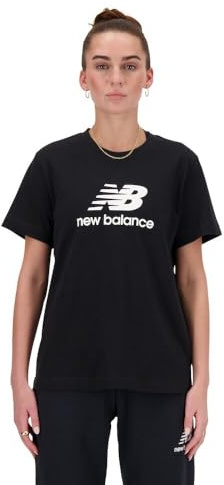 New Balance Sport Essentials Jersey Logo T-Shirt Camicia Donna