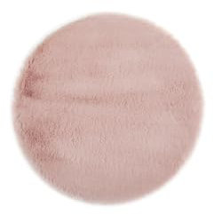 -LUXOR- living Coste - Cojín Decorativo para Silla (40 x 40 cm, Redondo), Color Rosa Viejo