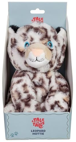 New Cute Leopard Micro Hottie – Soft Plush & Cuddly Animal Heat Pack, Radiates Gentle Warmth to Keep You Cosy Day and Night, Perfect Winter Warmer & Stocking Filler Gift for Loved Ones – A71
