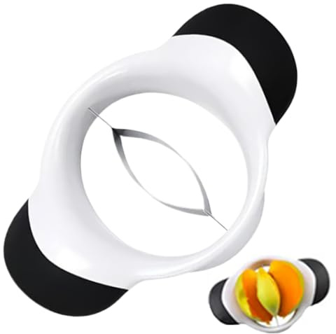 Mihauuke Pelador De Mango - Partidor Y Cortador De Mango Para Rebanar Fruta,Accesorio De Cocina Con Ergonomico Pelador Para Deshuesar Cortar Y Pelar Frutas Para Hogar Dormitorio Oficina Camping