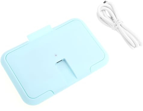 DOITOOL Scaldasalviette Umidificate per Bebè con Temperatura Costante Riscaldatore Portatile Basso Consumo per Casa e Auto Mantiene Morbidezza e Umidità per Salviette e Maschere Viso