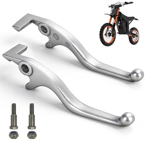 SHIQINHA Left and Right Brake Lever Compatible with Tutto Tuttio Soleil01 Electric Dirt Bike Ebike, Handbrake Lever Replacement for Tutti Soleil 01 E Bike Electric Bike Motorcycle Accessories Aluminum
