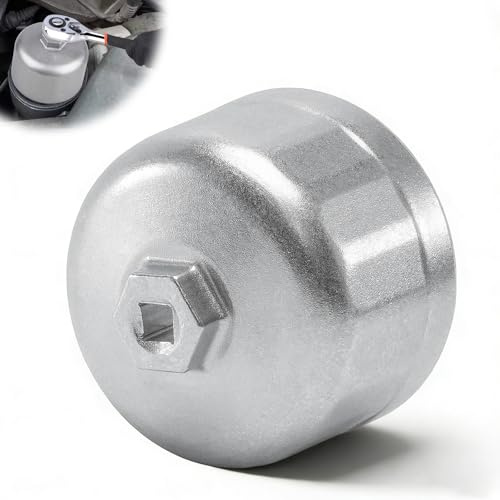 LZYDKH Chiave per filtro dell'olio, 86 mm, 16 scanalature, strumento di rimozione 4 in 1, strumento di rimozione del filtro dell'olio, ricambio per Volvo e BMW, adatto per tappi a cartuccia