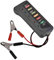 Tester batteria auto 12V 6 luci LED Tester alternatore digitale Tester multifunzione per moto Alternatore