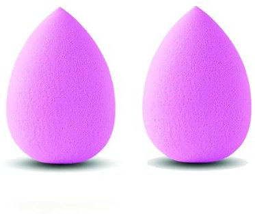 PARENCE.- Set de 2 Esponjas de Maquillaje con Base de Maquillaje, Sombra de Ojos, Mejillas, Cremas Líquidas/Maquillaje Mixto Profesional/Beauty Blender - Random Colors