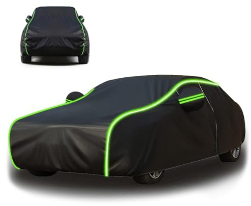 Autogarage Abdeckung Hagelschutz für Ford C-Max, Abdeckplane Wasserdicht, Auto Abdeckplane Atmungsaktiv UV Schutz Staubdicht Winddichte Allwetterschutz