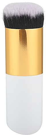 Sminkborste Foundation Borste Rund Tät Borsthuvud 29g för BB Cream Mineralpuder, Proffsfinish Hemma eller Resa, Perfekt Konturering för Nybörjare