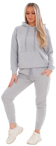 BRAND KRUZE Womens Tracksuit Set Long Sleeve Pullover Hoodie and Casual Fit Joggers Set