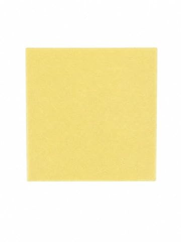 Stock Ceramiche Piastrella in Ceramica Giallo Ruvido, 10x10 cm, Finitura Smaltata, per Pavimento e Rivestimento