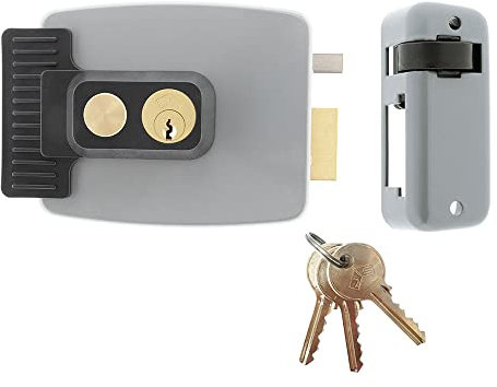 ELECTRO CERRADURA DE SOBREPONER CON PULSADOR DE APERTURA DERECHA JIS 1903D JIS