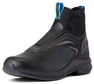 Ariat Ascent H20 - Stivali da paddock da donna, per idratazione dell'acqua, leggeri, traspiranti, impermeabili, resistenti agli spruzzi, Nero, 37 EU