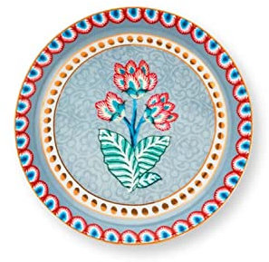 Pip Studio Flower Festival Teebeutelablage Light Blue 9 cm