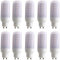 Aoxdi 10 Stück GU10 LED Lampen 6W, Warmweiß, 36 SMD 5730 LED Glühbirne GU10 Energiesparlampe, AC220-240V