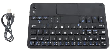 Mini Keyboard Med Touchpad - Trådlöst Bluetooth-Tangentbord, Pekplatta, Kombinationsuppsättning För PC, Mice &