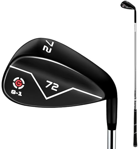 72 Degree Golf Sand Wedge Club, 35 Tum Individuell Golfklubba Järn, CNC-struktur, Rostfritt Stålklubba, Golftillbehör, Bra Golfpresent, Högerhänt, Bollavstånd Lätt Att Kontrollera