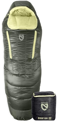 NEMO Equipment Disco Endless Promise - Saco de dormir para hombre y mujer, color boreal