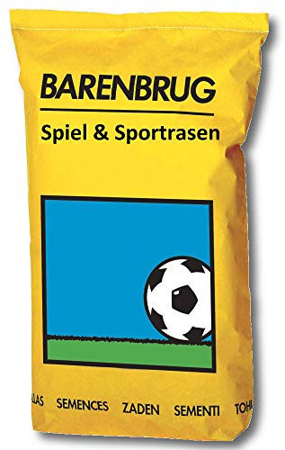 BARENBRUG Rasensamen Spielrasen Sportrasen 20 kg Gebrauchsrasen Familienrasen