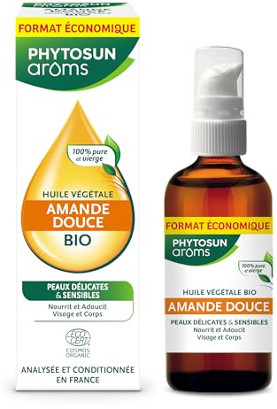 Phytosun Arôms – pflanzliches Mandelöl Bio – 100% rein und nativ – 100 ml