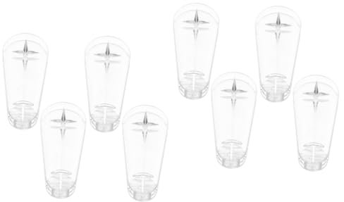 Cabilock 8 Stück Zubehör Jalousienschnur Kunststoffgriffe Fenster Kordelzug Ende Kordelzüge Tropfen Zugschnur Knopf Verschluss Zubehör Rollo