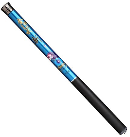 Streysisl Canne à pêche de voyage portable adaptée aux enfants - Barre de stylo de poche légère avec poignée confortable - Pour réunions de et en plein air
