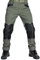Argumub Lespartan, pantaloni da moto Le Spartan, pantaloni tattici da uomo, leggeri, resistenti all'acqua, ripstop, Verde, XL