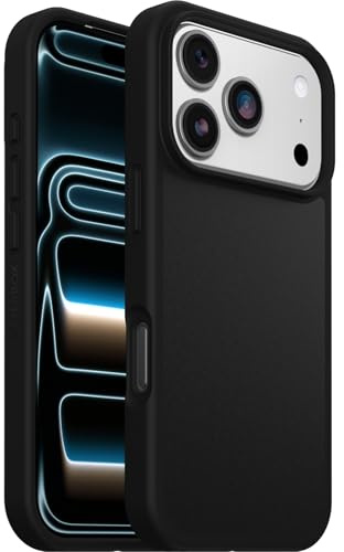 OtterBox React Series MagSafe Hülle für iPhone 17 Pro, stoßfest, sturzsicher, ultraschlank, schützende Hülle, Getestet nach Militärstandard, Schwarz