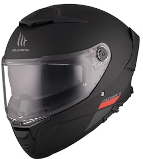 MT Helmets Thunder 4 SV – Casco Moto Integral con Visor Solar Full Vision, Pantalla Antivaho Compatible con Pinlock, Interior Lavable y Calota HIRP | Homologado ECE 22.06 & DOT