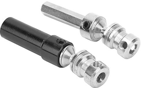 VGEBY RC Eje de Transmisión, Eje de transmisión Trasero CVD de Metal Compatible con WLtoys 12428 12423 1/12 RC Car (Negro) Accesorios De Modelos