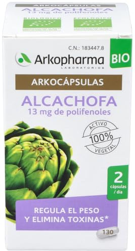 Arkopharma ALCACHOFA 130 Arkocapsulas. BIO--65 dias