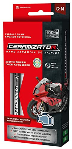 Ceramizator C-M Nano Keramik Schutz zum Allen Motorradmotoren - Öl Additiv 10ml | Keramischer Motorschutz gegen Verschleiß | Keramische Motoröl Additive | Ceramic Zusatz | Motorrad Protect