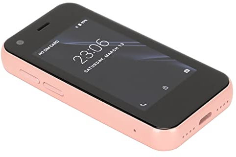 Bewinner XS11 Mini Smartphone para Niños, 3G 2.5 para Estudiantes Mobile WiFi GPS 1 GB 8GB Quad-Core Teléfonos Móviles Android, Gran Regalo para Niños y Estudiantes, Cámara de 2MP + 5MP(Rosa)