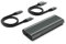 Ewent M.2 NVMe/PCIe SSD Case USB C and USB A 3.2 Gen2 up to 10Gbps UASP, External Enclosure for Hard Drive Enclosure 80mm 2TB M/M&B Key, SSD 2230/2242/2260/2280, Aluminium, Black