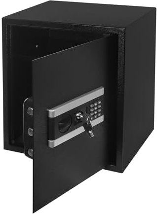 Coffre-fort domestique Coffre-fort ignifuge avec clé Coffre de sécurité numérique Clavier Coffre-fort à documents Coffre-fort à documents Coffre-fort électronique pour l'argent liquide