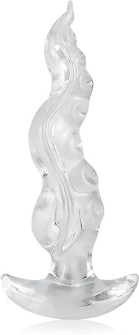 SXOVO Plug Anal Consolador con Tentáculos Transparente Butt Plug para Masaje de Próstata y Estimulación Vaginal Juguetes Sexuales Anales para Mujeres y Hombres (XL)
