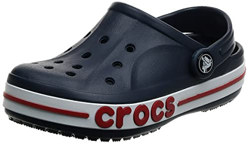 Crocs Unisex Adult Bayaband Clog, Navy/Pepper, 43/44 EU