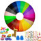 3D Stift PCL Filament 1,75 mm, 20 Farben 3D Druck Filament 1,75mm, 3D Stift Farben, Insgesamt 100M, PCL-Filament-Nachfüllungen für 3D-Drucker-Druckstift Niedrige mit 2 Fingerschutz