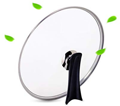 Pannlock Byte av pannlock Transparent glaskastrulllock för att passa alla sås- och stekersättningslock (klar 26cm)