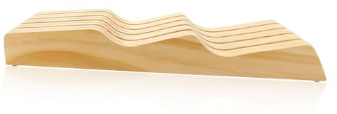 TOPBATHY Portacuchillos De Haya Multifuncional Soporte Para De Cocina Organizador De