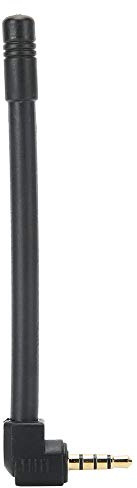 Sutinna Antena de Radio, Antena Externa de Radio FM, Mini Altavoz, Conector de Audio, Antena, Interfaz de 3,5 mm, ángulo Recto para Exteriores, hogar
