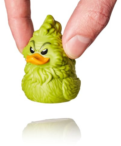 TUBBZ Mini Grinch Collectible Vinyl Rubber Duck Figure - Official Dr Seuss The Grinch Merchandise - Christmas TV & Movies